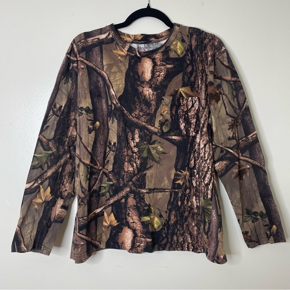 basic long sleeve camo tee - Picture 1 of 3